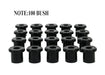 Whiteline 22 x 14 x 19 cm / OD=35, ID=18.2, L=41mm - bulk pack containing 100 loose bushings Leaf Spring - Bushing Kit - Bulk o Suit Nissan Patrol and Toyota Land Cruiser Autofit