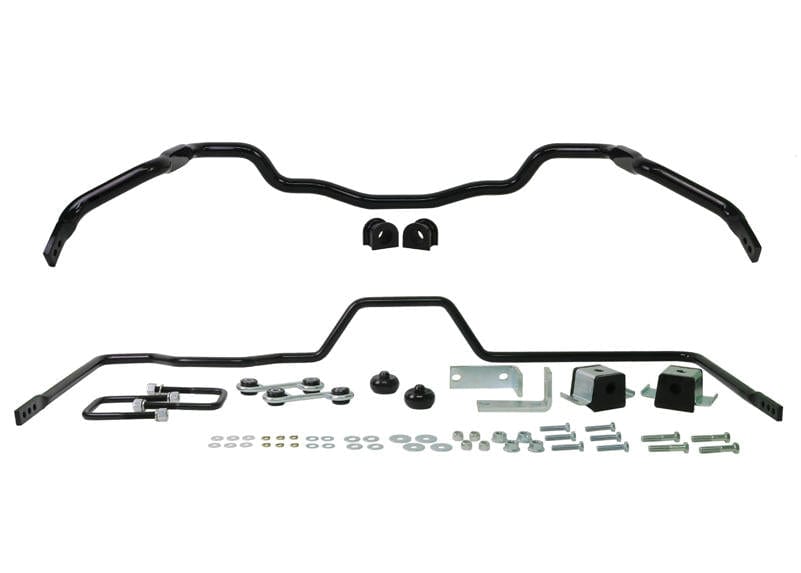 Whiteline 220 x 20 x 20 cm / Excludes models with airbag suspension Front and Rear Sway Bar - Vehicle Kit to Suit Toyota Hilux 2005-2015 4wd Autofit