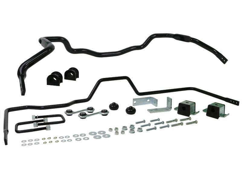 Whiteline 220 x 20 x 20 cm / Excludes models with airbag suspension Front and Rear Sway Bar - Vehicle Kit to Suit Toyota Hilux 2005-2015 4wd Autofit