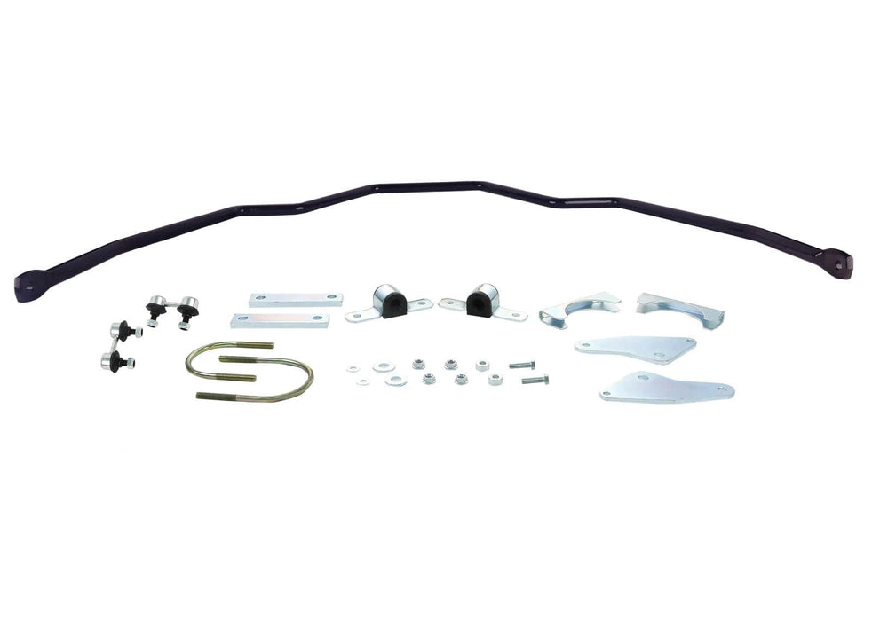 Whiteline 220 x 20 x 20 cm Rear Sway Bar - 20mm Non Adjustable to Suit Mitsubishi Triton MQ, MR 4wd Autofit