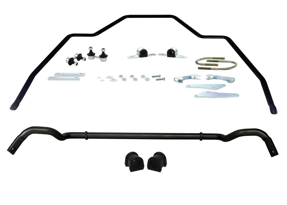 Whiteline 220 x 20 x 30 cm Front and Rear Sway Bar - Vehicle Kit to Suit Mitsubishi Triton MQ, MR 4wd Autofit