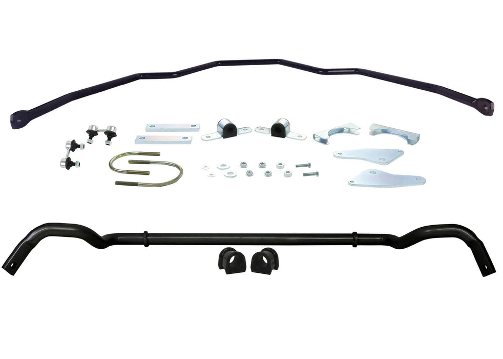 Whiteline 220 x 20 x 30 cm Front and Rear Sway Bar - Vehicle Kit to Suit Mitsubishi Triton MQ, MR 4wd Autofit