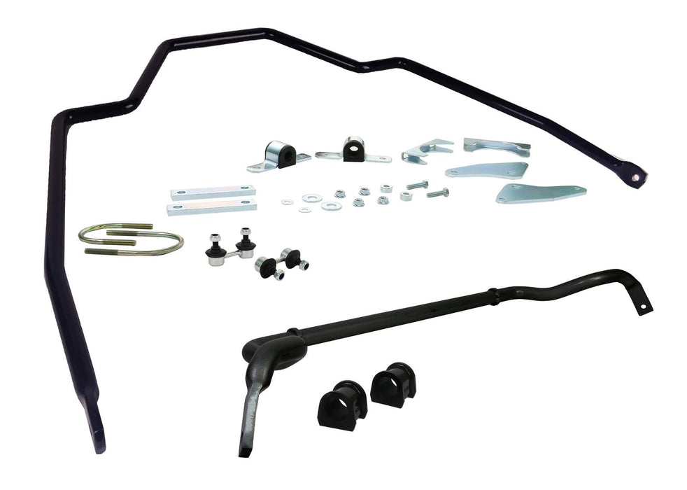 Whiteline 220 x 20 x 30 cm Front and Rear Sway Bar - Vehicle Kit to Suit Mitsubishi Triton MQ, MR 4wd Autofit