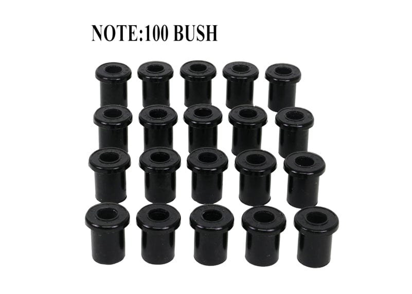 Whiteline 25 x 22 x 18 cm / OD=27.7, ID=16.3, L=40mm - bulk pack containing 100 loose bushings Rear Leaf Spring - Bushing Kit - Bulk to Suit Mitsubishi Challenger, L300, Pajero and Triton Autofit