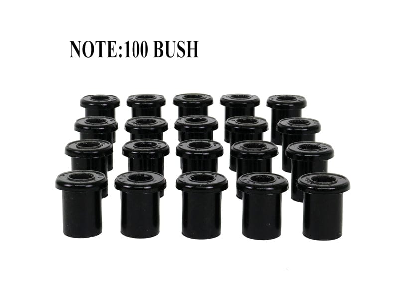 Whiteline 25 x 22 x 18 cm / OD=27.7, ID=16.3, L=40mm - bulk pack containing 100 loose bushings Rear Leaf Spring - Bushing Kit - Bulk to Suit Mitsubishi Challenger, L300, Pajero and Triton Autofit