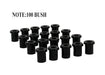 Whiteline 25 x 22 x 18 cm / OD=27.7, ID=16.3, L=40mm - bulk pack containing 100 loose bushings Rear Leaf Spring - Bushing Kit - Bulk to Suit Mitsubishi Challenger, L300, Pajero and Triton Autofit