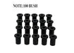 Whiteline 25 x 22 x 18 cm / OD=27.7, ID=16, L=48.9mm - bulk pack containing 100 loose bushings Rear Leaf Spring - Shackle Bushing Kit to Suit Mitsubishi Challenger, L300, Pajero and Triton Autofit
