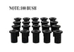 Whiteline 25 x 22 x 18 cm / OD=27.7, ID=16, L=48.9mm - bulk pack containing 100 loose bushings Rear Leaf Spring - Shackle Bushing Kit to Suit Mitsubishi Challenger, L300, Pajero and Triton Autofit