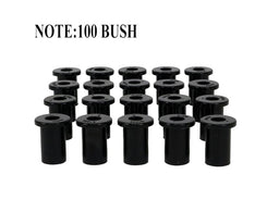 Whiteline 25 x 22 x 18 cm / OD=27.7, ID=16, L=48.9mm - bulk pack containing 100 loose bushings Rear Leaf Spring - Shackle Bushing Kit to Suit Mitsubishi Challenger, L300, Pajero and Triton Autofit