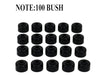 Whiteline 25 x 22 x 18 cm / OD=28.5, ID=10, L=18mm, locator OD=14mm - bulk pack containing 100 loose bushings Universal Sway Bar Link - Bushing Kit - bulk pack 100 bushings Autofit