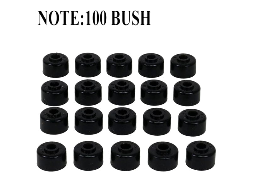 Whiteline 25 x 22 x 18 cm / OD=28.5, ID=10, L=18mm, locator OD=14mm - bulk pack containing 100 loose bushings Universal Sway Bar Link - Bushing Kit - bulk pack 100 bushings Autofit