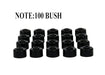 Whiteline 25 x 22 x 18 cm / OD=28.5, ID=10, L=18mm, locator OD=14mm - bulk pack containing 100 loose bushings Universal Sway Bar Link - Bushing Kit - bulk pack 100 bushings Autofit