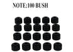 Whiteline 25 x 22 x 18 cm / OD=28, ID=10, L=18mm, locator OD=18mm - bulk pack containing 100 loose bushings Universal Sway Bar Link - Bushing Kit - bulk pack 100 bushings Autofit