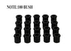 Whiteline 25 x 22 x 18 cm / OD=30.2, ID=18.2, L=33mm - bulk pack containing 100 loose bushings Rear Leaf Spring - Bushing Kit Bulk Pack to Suit Holden Colorado, Rodeo, Isuzu D-Max and LDV T60 Autofit