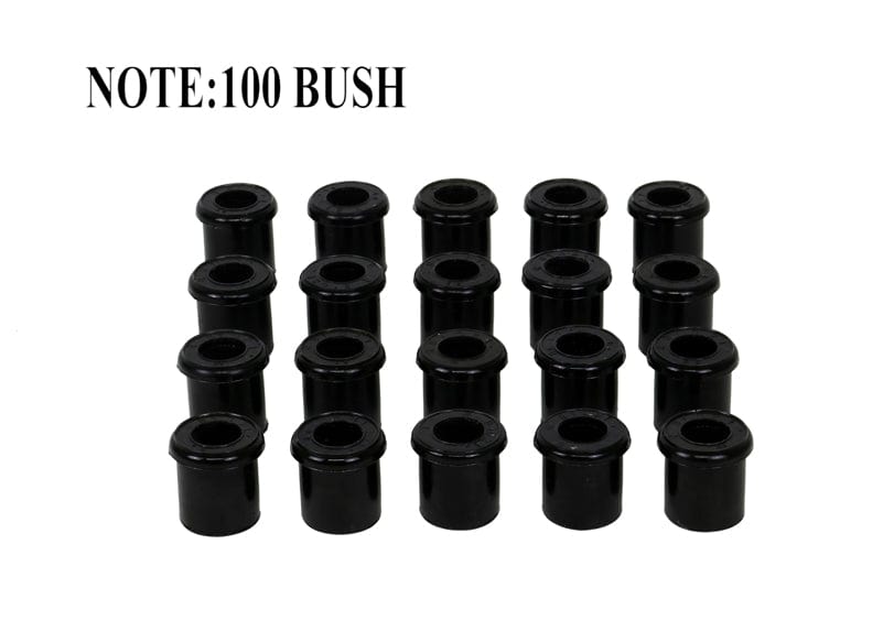 Whiteline 25 x 22 x 18 cm / OD=30.2, ID=18.2, L=33mm - bulk pack containing 100 loose bushings Rear Leaf Spring - Bushing Kit Bulk Pack to Suit Holden Colorado, Rodeo, Isuzu D-Max and LDV T60 Autofit
