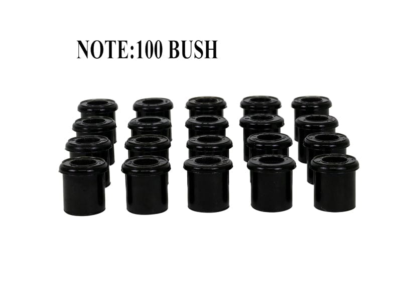 Whiteline 25 x 22 x 18 cm / OD=30.2, ID=18.2, L=33mm - bulk pack containing 100 loose bushings Rear Leaf Spring - Bushing Kit Bulk Pack to Suit Holden Colorado, Rodeo, Isuzu D-Max and LDV T60 Autofit