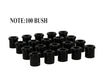 Whiteline 25 x 22 x 18 cm / OD=30.2, ID=18.2, L=33mm - bulk pack containing 100 loose bushings Rear Leaf Spring - Bushing Kit Bulk Pack to Suit Holden Colorado, Rodeo, Isuzu D-Max and LDV T60 Autofit
