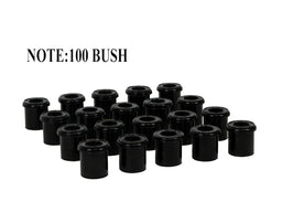 Whiteline 25 x 22 x 18 cm / OD=30.2, ID=18.2, L=33mm - bulk pack containing 100 loose bushings Rear Leaf Spring - Bushing Kit Bulk Pack to Suit Holden Colorado, Rodeo, Isuzu D-Max and LDV T60 Autofit