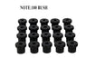 Whiteline 25 x 22 x 18 cm / OD=35.3, ID=14, L=38.5mm - bulk pack containing 100 loose bushings Rear Leaf Spring - Rear Eye and Shackle Bushing Kit to Suit Ford Falcon/Fairlane XR-FGX and FPV Autofit
