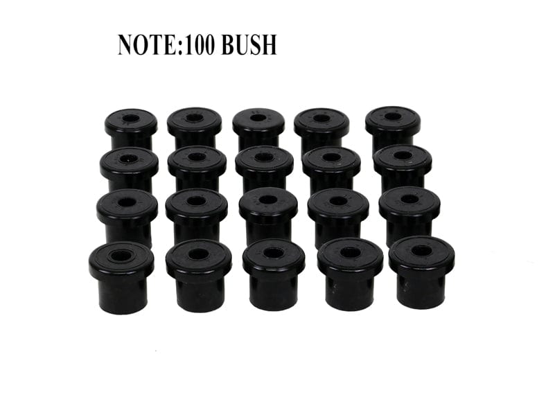 Whiteline 25 x 22 x 18 cm / OD=35.3, ID=14, L=38.5mm - bulk pack containing 100 loose bushings Rear Leaf Spring - Rear Eye and Shackle Bushing Kit to Suit Ford Falcon/Fairlane XR-FGX and FPV Autofit