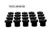 Whiteline 25 x 22 x 18 cm / OD=35.3, ID=14, L=38.5mm - bulk pack containing 100 loose bushings Rear Leaf Spring - Rear Eye and Shackle Bushing Kit to Suit Ford Falcon/Fairlane XR-FGX and FPV Autofit