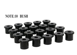 Whiteline 25 x 22 x 18 cm / OD=40.3, ID=18.2, L=41.5mm - bulk pack containing 100 loose bushings Rear Leaf Spring - Bushing Kit to Suit Land Cruiser 70 Series Autofit