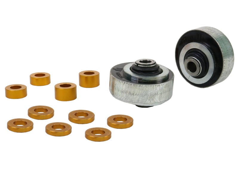 Whiteline 26 x 16 x 10 cm / Performance Alignment - adds +0.5deg caster + anti-lift Front Control Arm Lower - Inner Rear Bushing Double Offset Kit to Suit Subaru Impreza VA, VB WRX/STI and Levorg VM Autofit