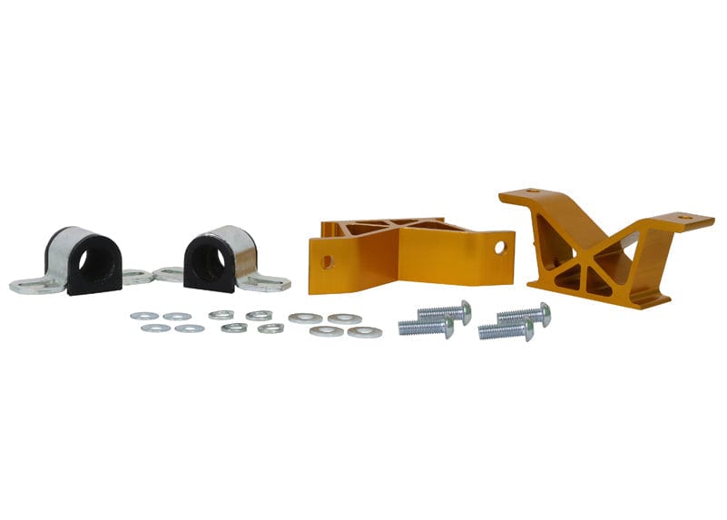 Whiteline 26 x 20 x 10 cm Rear Sway Bar Mount - Kit 24mm to Suit Subaru Impreza, liberty and Outback Autofit