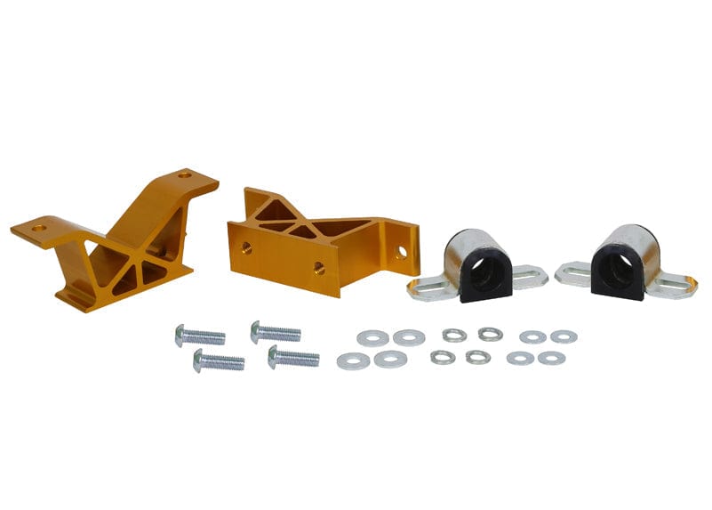 Whiteline 26 x 20 x 10 cm Rear Sway Bar Mount - Kit 24mm to Suit Subaru Impreza, liberty and Outback Autofit