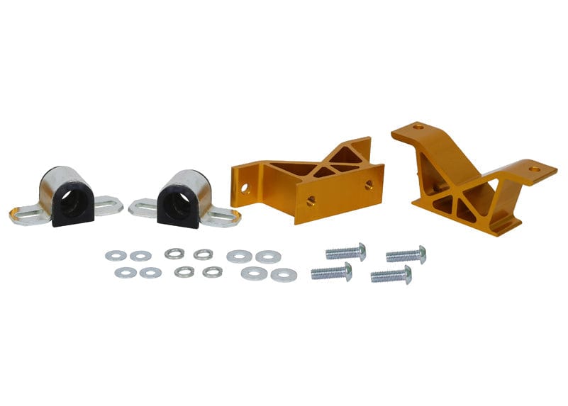 Whiteline 26 x 20 x 10 cm Rear Sway Bar Mount - Kit 24mm to Suit Subaru Impreza, liberty and Outback Autofit