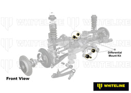 Whiteline 30 x 20 x 10 cm Rear Differential Mount - Bushing Kit to Suit BMW 3 Series, X3 and Z4 Autofit