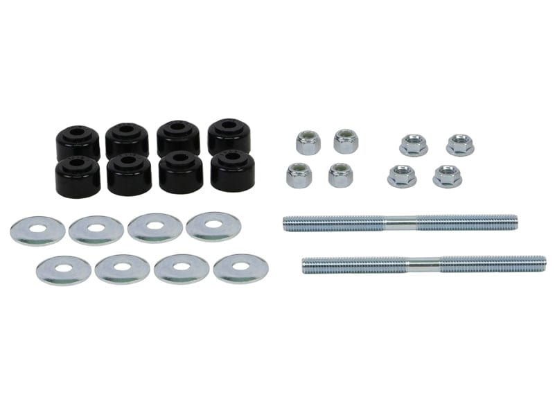 Whiteline 30 x 21 x 10 cm / 140mm - Links, Nuts, Washers and Bushings Universal Sway Bar Link - Treaded Rod and Bushings style - 140mm With Bushings Autofit