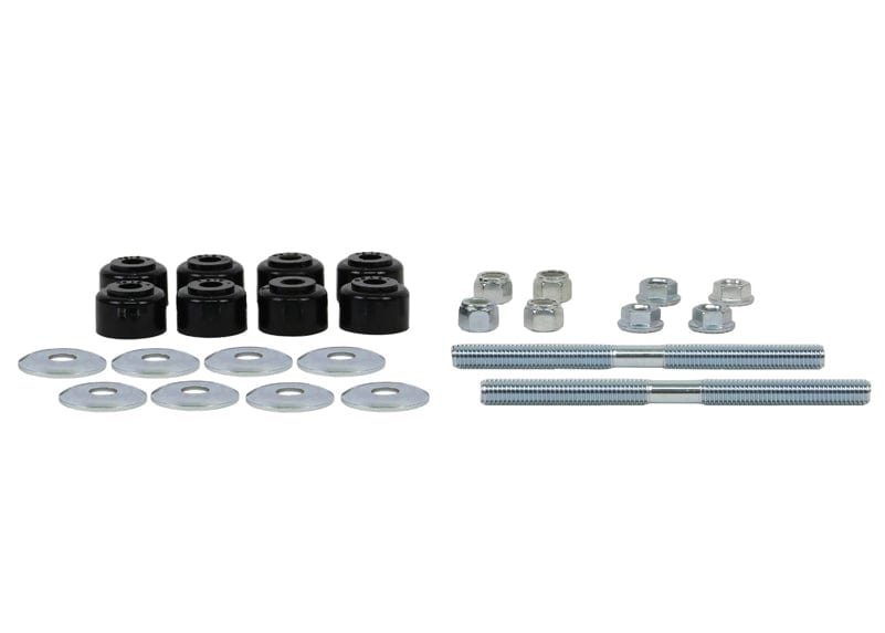 Whiteline 30 x 21 x 10 cm / 140mm - Links, Nuts, Washers and Bushings Universal Sway Bar Link - Treaded Rod and Bushings style - 140mm With Bushings Autofit
