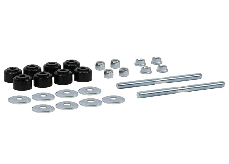 Whiteline 30 x 21 x 10 cm / 140mm - Links, Nuts, Washers and Bushings Universal Sway Bar Link - Treaded Rod and Bushings style - 140mm With Bushings Autofit