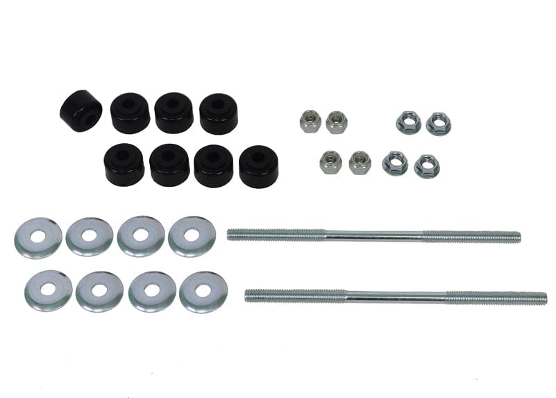 Whiteline 30 x 21 x 10 cm / 202mm - Links, Nuts, Washers and Bushings Universal Sway Bar Link - Treaded Rod and Bushings style - 202mm With Bushings Autofit