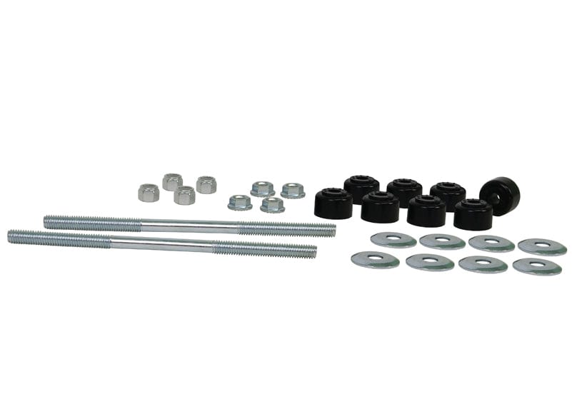 Whiteline 30 x 21 x 10 cm / 202mm - Links, Nuts, Washers and Bushings Universal Sway Bar Link - Treaded Rod and Bushings style - 202mm With Bushings Autofit