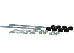 Whiteline 30 x 21 x 10 cm / 240mm - Links, Nuts, Washers and Bushings Universal Sway Bar Link - Treaded Rod and Bushings style - 240mm With Bushings Autofit