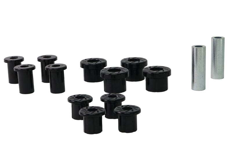 Whiteline 35 x 20 x 8 cm Rear Leaf Spring - Bushing Kit to Suit Mitsubishi Triton MQ, MR 2wd/4wd Autofit