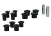 Whiteline 35 x 20 x 8 cm Rear Leaf Spring - Bushing Kit to Suit Mitsubishi Triton MQ, MR 2wd/4wd Autofit