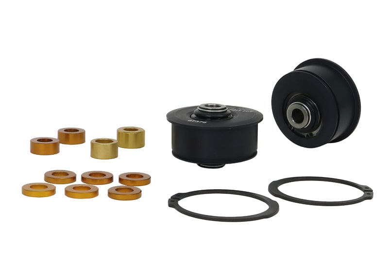 Whiteline 38 x 19 x 6 cm / Performance Alignment - alloy bushing - adds +0.5deg caster + anti-lift - MOTORSPORT Front Control Arm Lower - Inner Rear Bushing Double Offset Kit to Suit Subaru Impreza VA, VB WRX/STI and Levorg VM Autofit