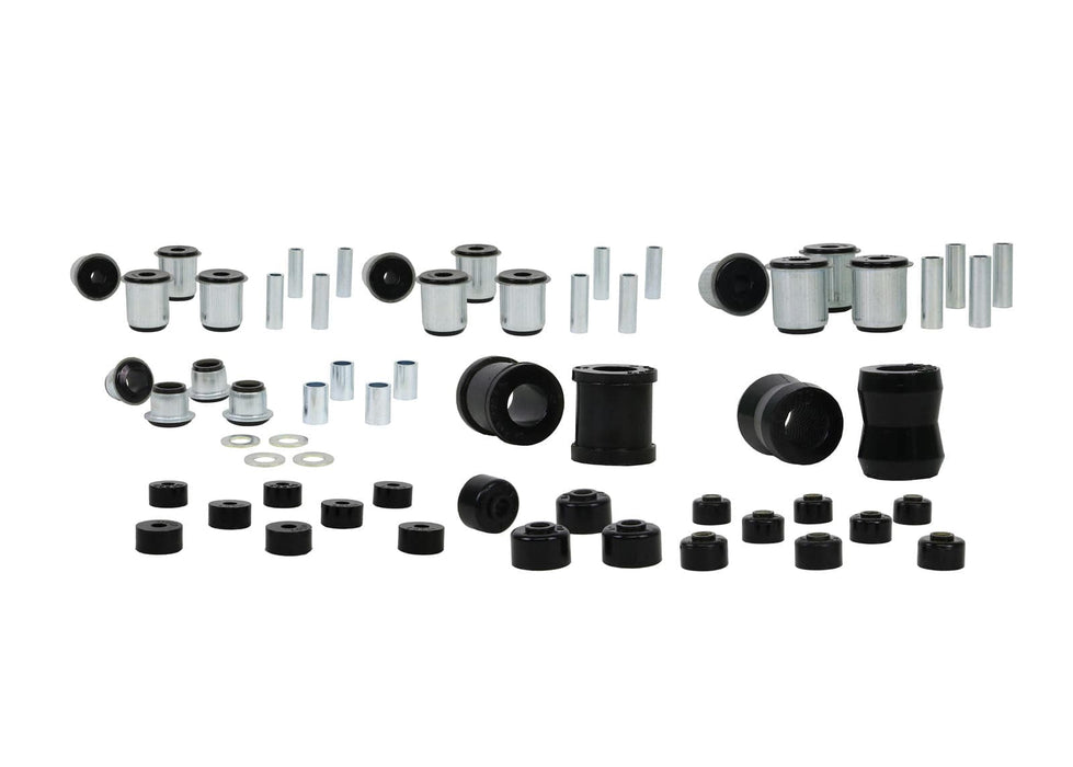 Whiteline 38 x 20 x 9 cm Front and Rear Essential Vehicle Kit to Suit Holden HQ-WB Sedan and Wagon Autofit