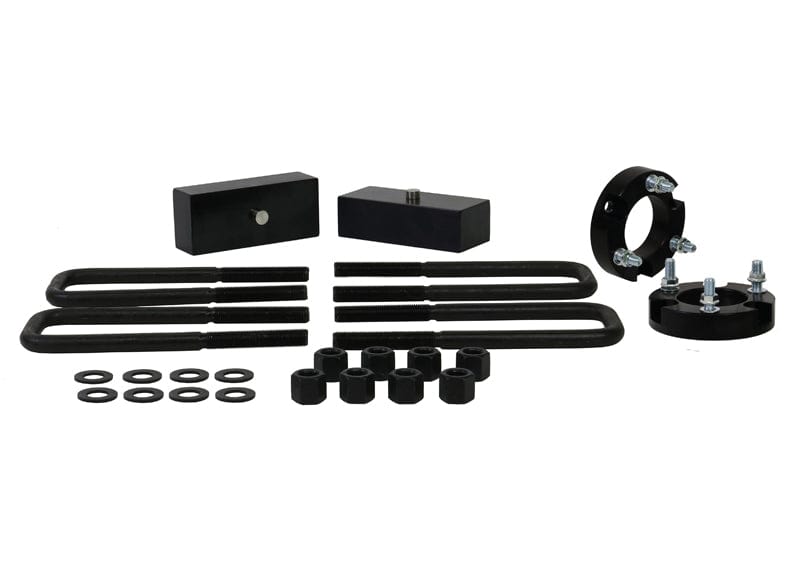Whiteline 38 x 20 x 9 cm / Lifts vehicle approximately 35mm Front and Rear Lift Kit to Suit Nissan Navara D40 4wd Autofit