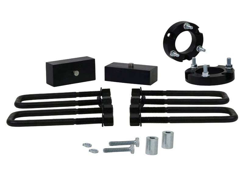 Whiteline 38 x 20 x 9 cm / Lifts vehicle approximately 45mm Front and Rear Lift Kit to Suit Toyota HiLux 2005-on and Foton Tunland P201 4wd Autofit