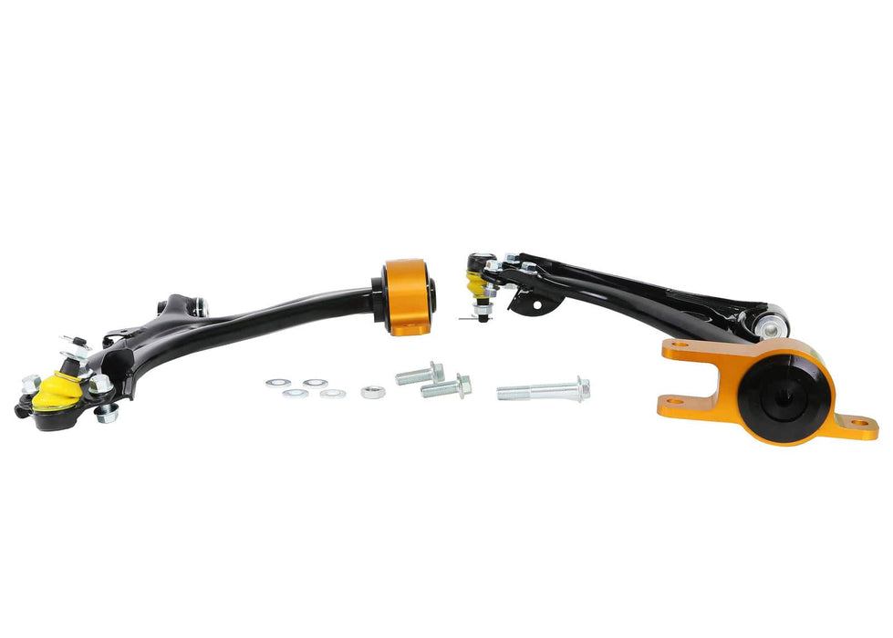 Whiteline 38 x 20 x 9 cm / Performance - adjustable +1.0 deg camber, +0.75deg caster + anti-lift correction Front Control Arm Lower - Arm Assembly to Suit Honda Civic X Gen FC, FK Autofit