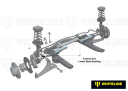 Whiteline 38 x 20 x 9 cm / Performance Alignment - adds +0.5deg caster + anti-lift - includes housing Front Control Arm Lower - Inner Rear Bushing Double Offset Kit to Suit Subaru Impreza GD incl WRX/STi Autofit
