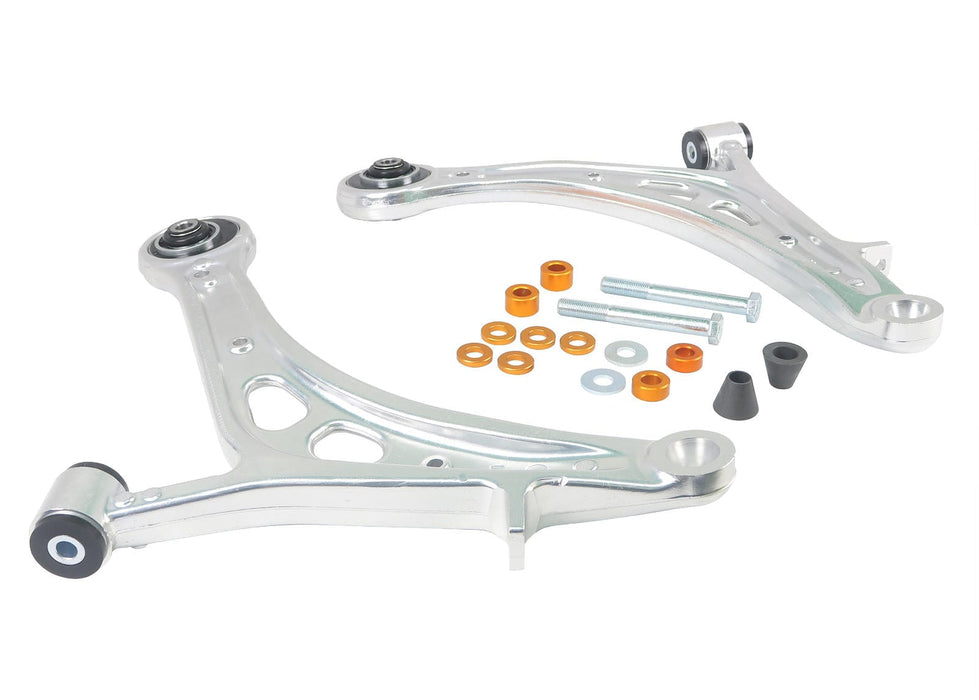 Whiteline 38 x 20 x 9 cm / Performance alloy - suits models without headlight leveling sensor - fixed +0.5deg caster + anti-lift correction Front Control Arm Lower - Arm to Suit Subaru Impreza GV, GE WRX/STi Autofit