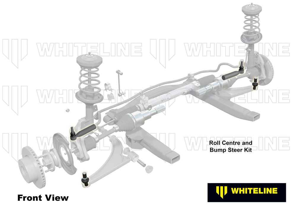 Whiteline 39 x 20 x 6 cm Front Roll Centre/Bump Steer - Correction Kit to Suit Mitsubishi Lancer Evo VII-X Autofit