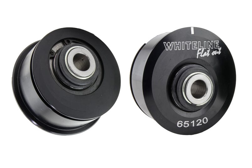 Whiteline 39 x 20 x 6 cm / Performance Alignment - alloy bushings with spherical bearing - adds +0.5deg caster + anti-lift - MOTORSPORT Front Control Arm Lower - Inner Rear Bushing Double Offset Kit to Sut Mitsubishi Lancer Evolution X Autofit
