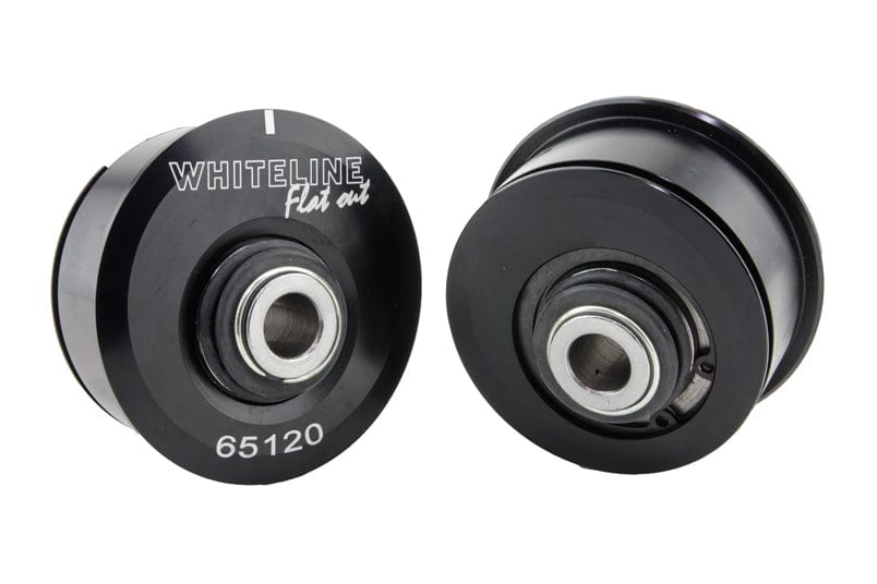 Whiteline 39 x 20 x 6 cm / Performance Alignment - alloy bushings with spherical bearing - adds +0.5deg caster + anti-lift - MOTORSPORT Front Control Arm Lower - Inner Rear Bushing Double Offset Kit to Sut Mitsubishi Lancer Evolution X Autofit