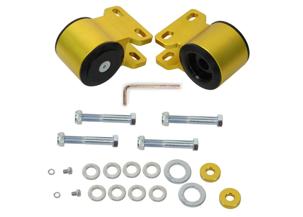 Whiteline 39 x 32 x 12 cm / Performance Alignment - adds +0.5deg caster + anti-lift - includes housing Front Control Arm Lower - Inner Rear Bushing Double Offset Kit to Suit Ford Focus, Mazda3 and Volvo C30, S40 Autofit